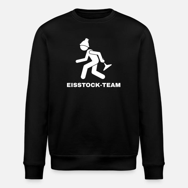 EISSTOCK-TEAM - Sweat bio ROLLER Stanley/Stella Unisexe - noir