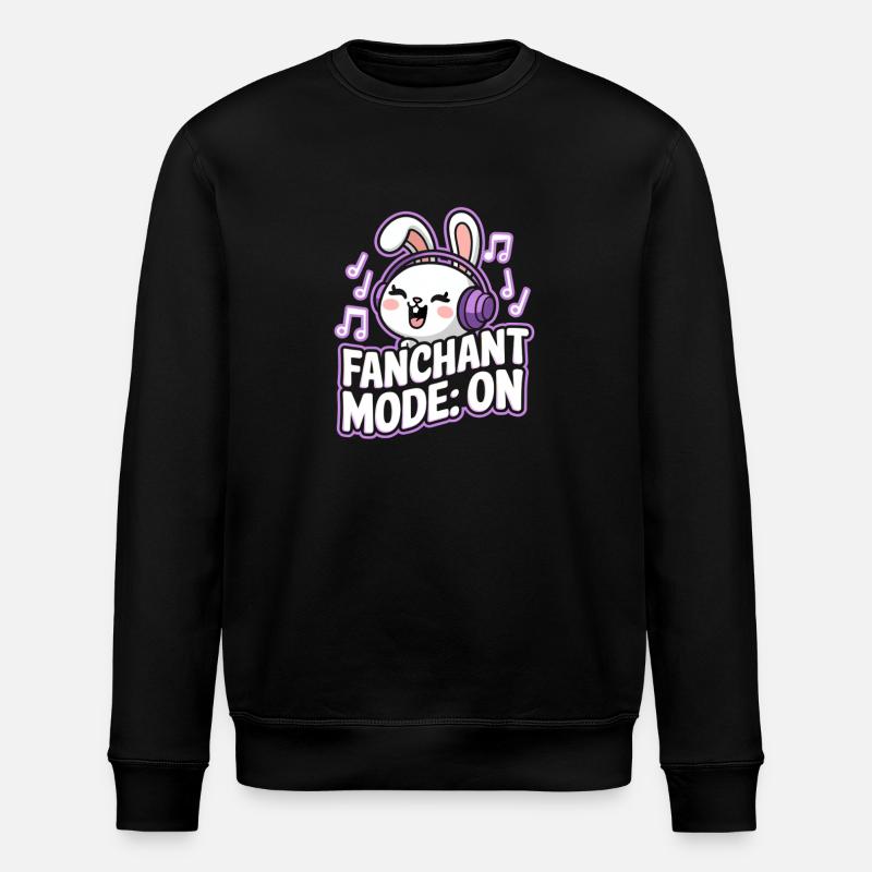 K-Pop Fanchant Korea Musik - Stanley/Stella Unisex Bio-Sweatshirt ROLLER - Schwarz