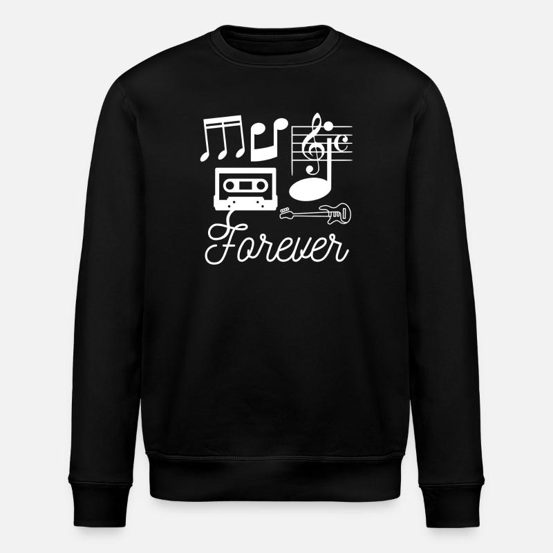 music_forever - Sweat bio ROLLER Stanley/Stella Unisexe - noir