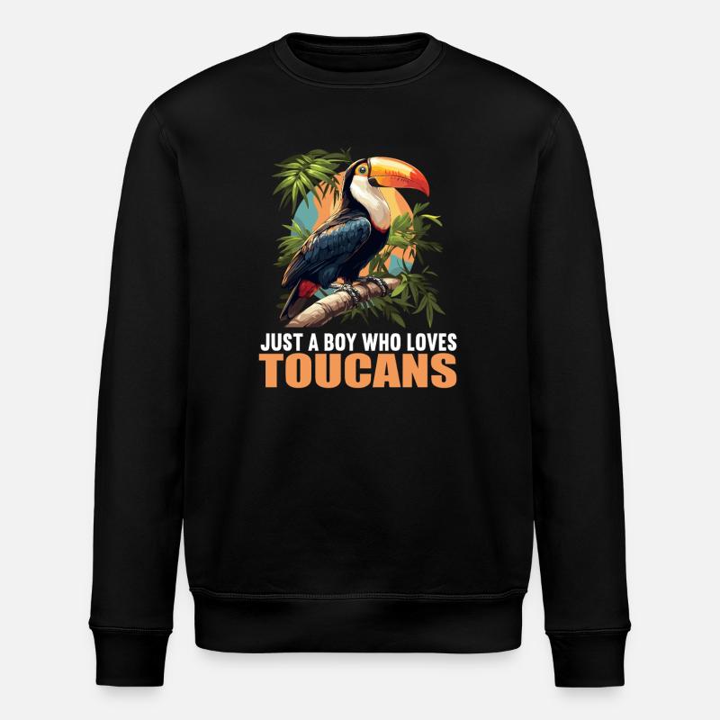 Toucans Toucan - Sweat bio ROLLER Stanley/Stella Unisexe - noir