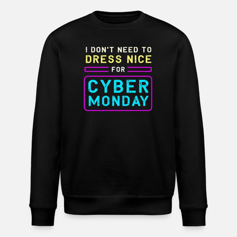 Kaufrausch Cyber Monday - Stanley/Stella Unisex Bio-Sweatshirt ROLLER - Schwarz