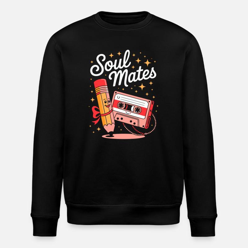 Soul Mates - Cassette Mixtape - Sweat bio ROLLER Stanley/Stella Unisexe - noir
