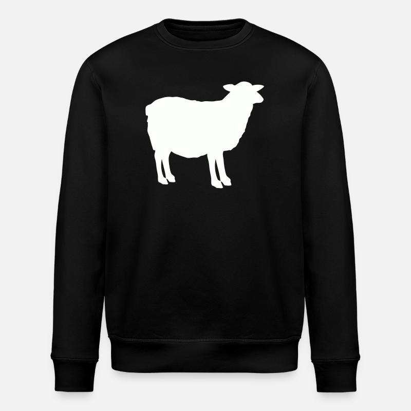 Silhouette de mouton - Sweat bio ROLLER Stanley/Stella Unisexe - noir