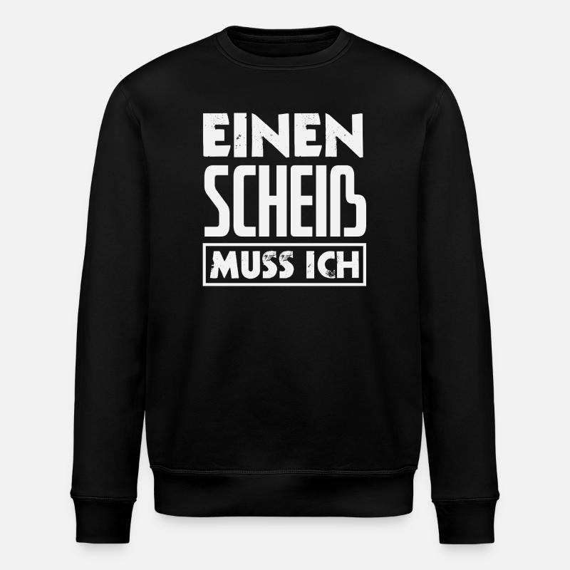 N merde je dois – majeur - Sweat bio ROLLER Stanley/Stella Unisexe - noir