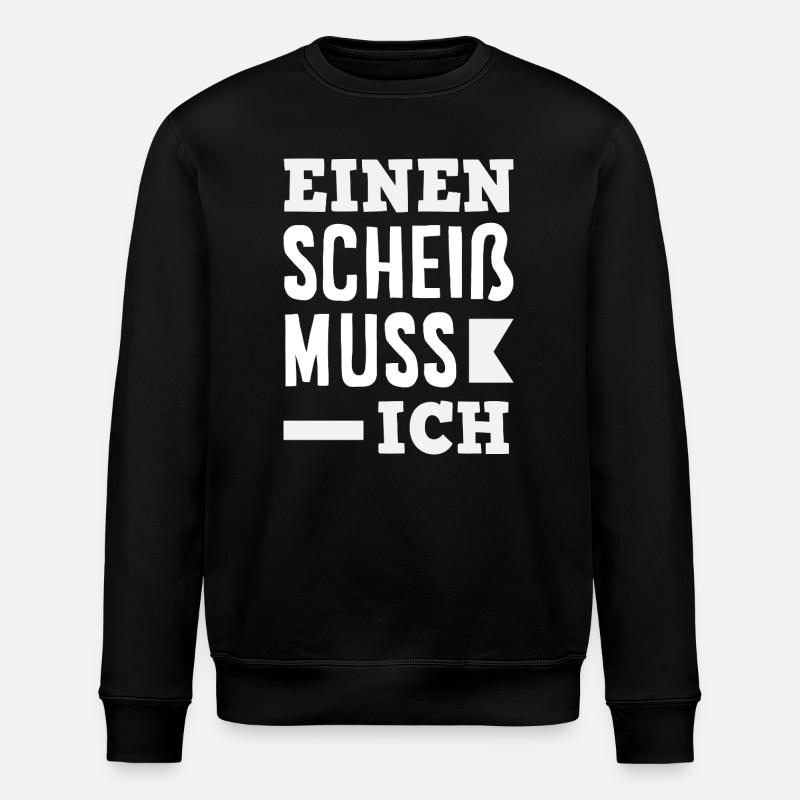N merde je dois – majeur - Sweat bio ROLLER Stanley/Stella Unisexe - noir