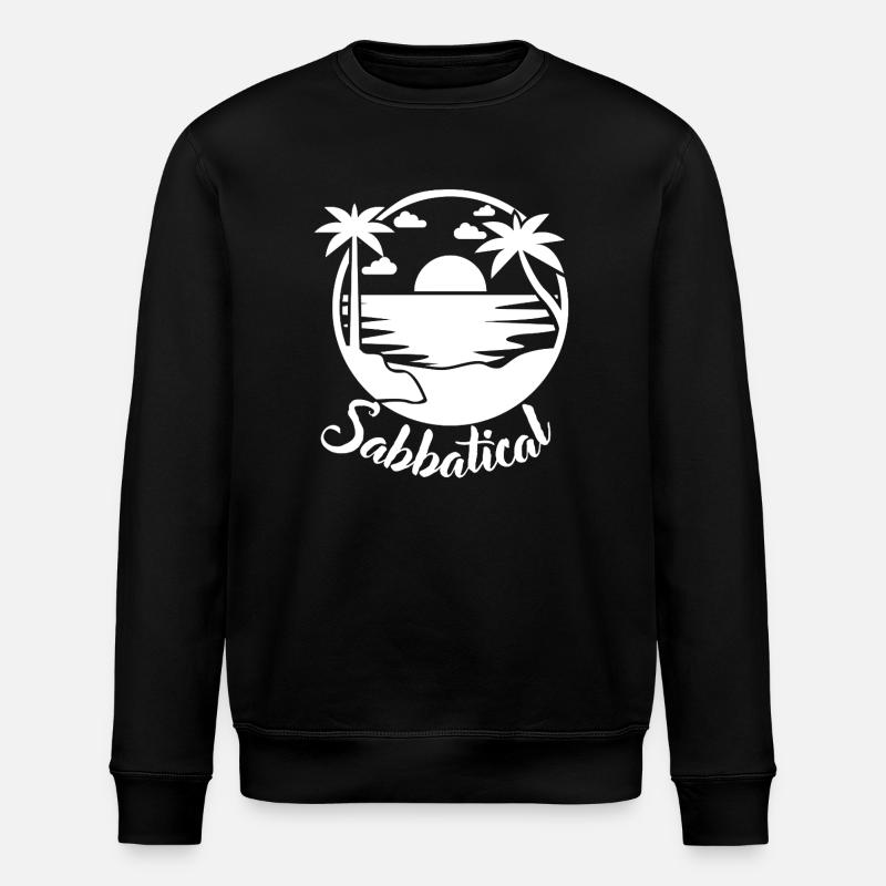 Sabbatical - Stanley/Stella Unisex Bio-Sweatshirt ROLLER - Schwarz