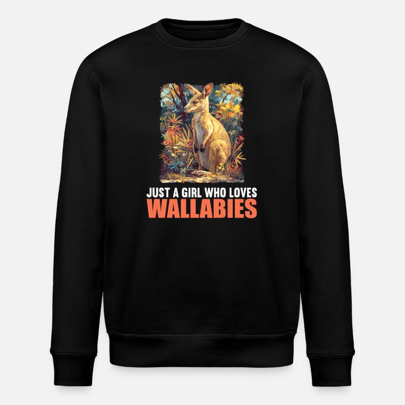 Wallabies Wallaby - Sweat bio ROLLER Stanley/Stella Unisexe - noir