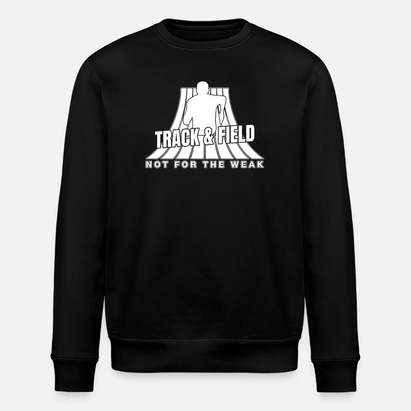 Athlétisme Athlétisme Pas pour les faibles - Sweat bio ROLLER Stanley/Stella Unisexe - noir