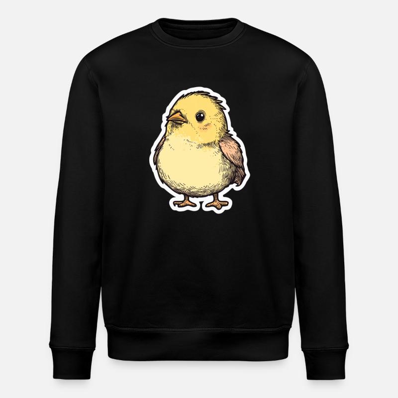 Poussin - Sweat bio ROLLER Stanley/Stella Unisexe - noir