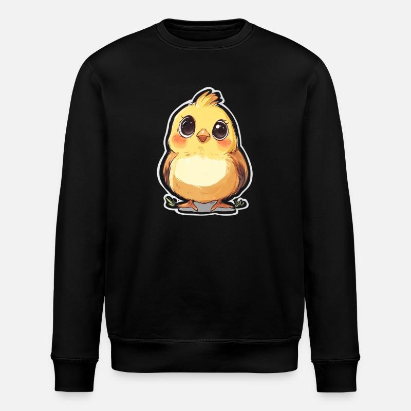 Poussin - Sweat bio ROLLER Stanley/Stella Unisexe - noir