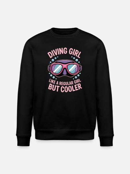 Plongée Dire Fille Drôle Plongée Cadeau - Sweat bio ROLLER Stanley/Stella Unisexe - noir