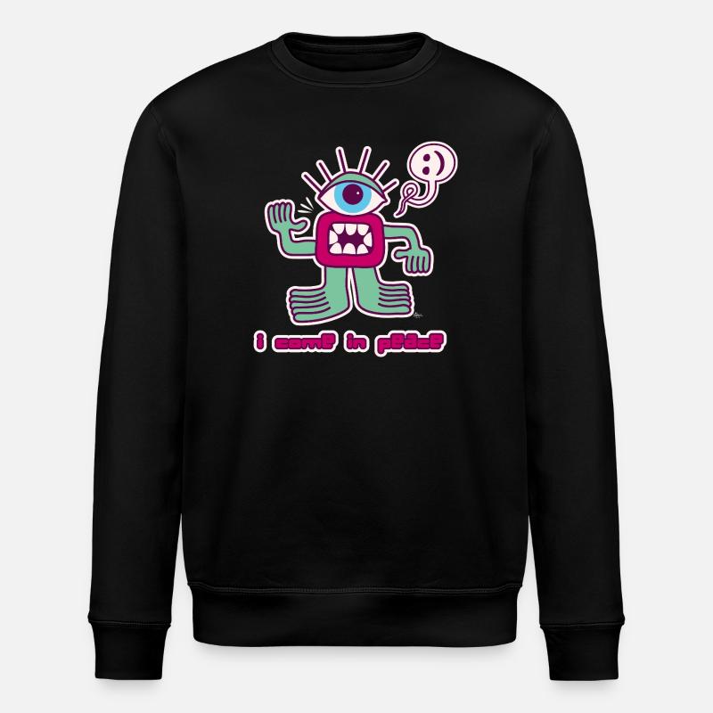 alien - Sweat bio ROLLER Stanley/Stella Unisexe - noir