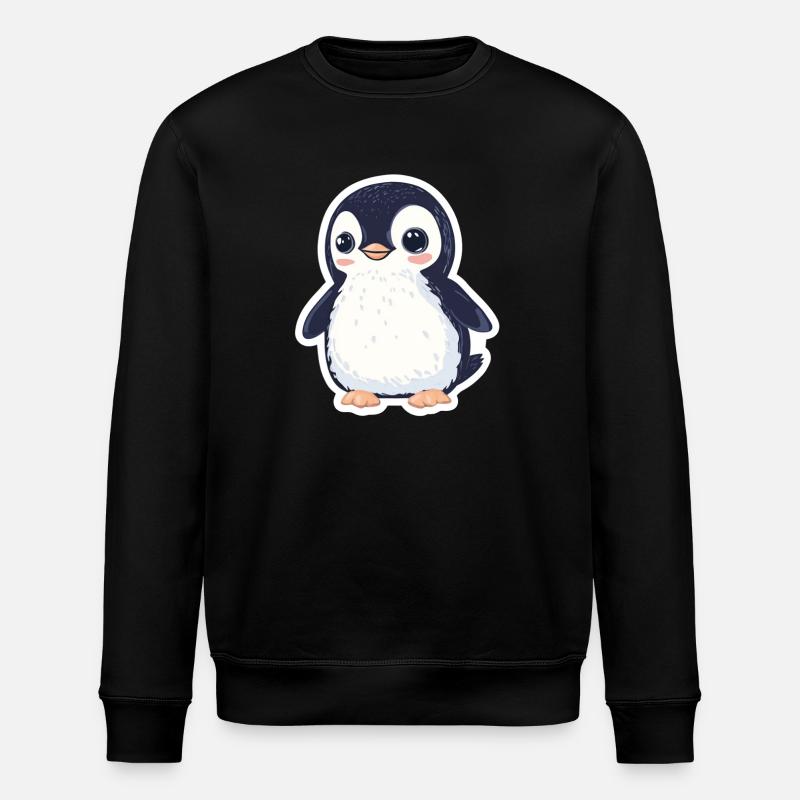 Pingouin - Sweat bio ROLLER Stanley/Stella Unisexe - noir