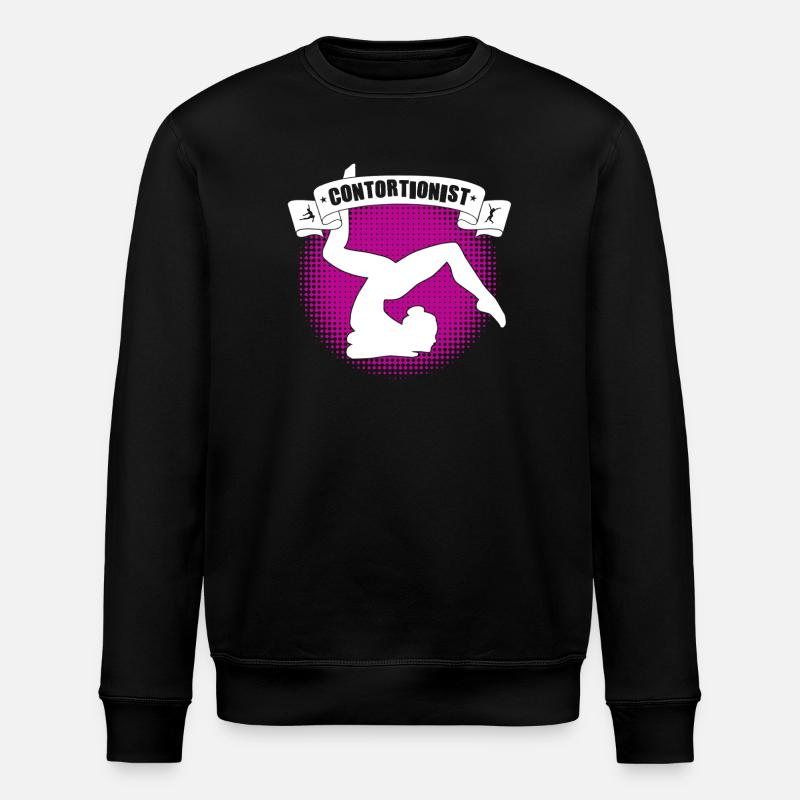 Citation pour un contorsionniste - Sweat bio ROLLER Stanley/Stella Unisexe - noir
