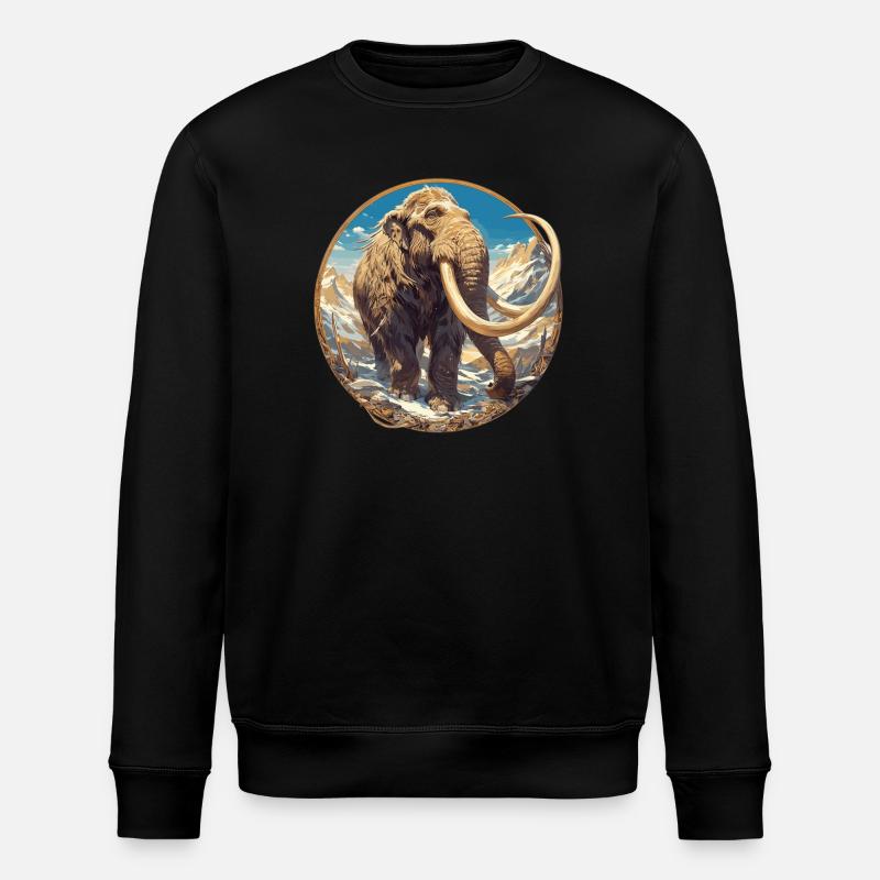 Mammuts Mammut - Stanley/Stella Unisex Bio-Sweatshirt ROLLER - Schwarz