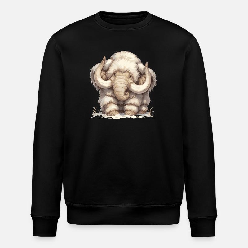 Mammoths Mammoth - Stanley/Stella ROLLER Unisex Organic Sweatshirt - black