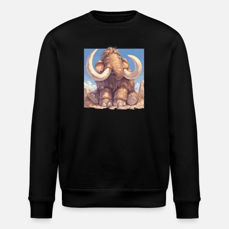 Mammoths Mammoth - Stanley/Stella ROLLER Unisex Organic Sweatshirt - black