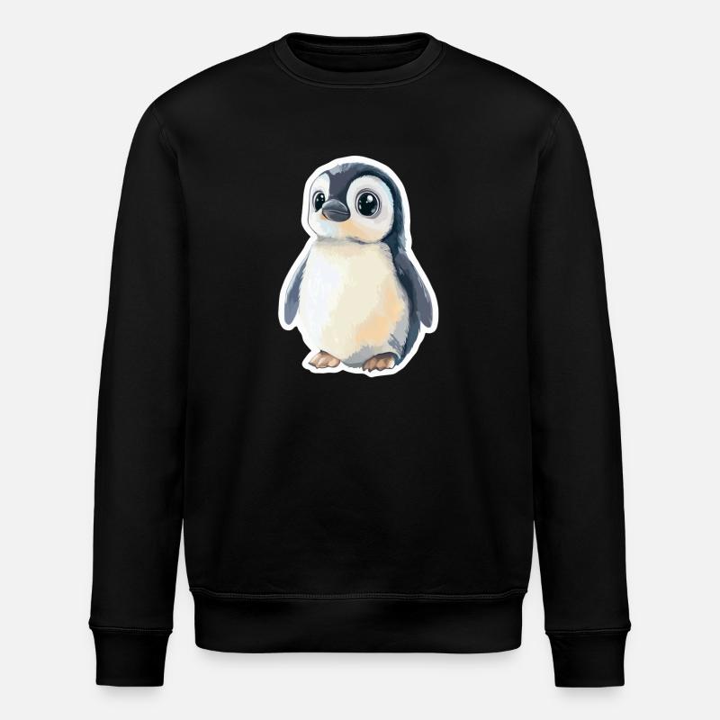 Pingouin - Sweat bio ROLLER Stanley/Stella Unisexe - noir