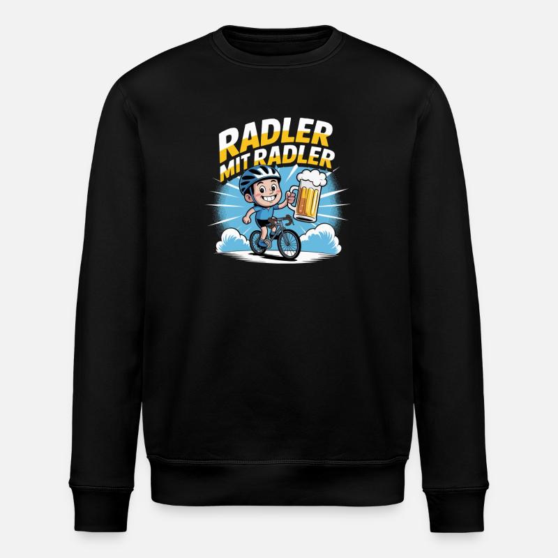 Cyclisme Cyclisme VTT - Sweat bio ROLLER Stanley/Stella Unisexe - noir