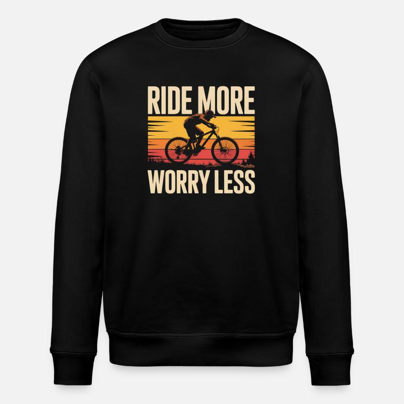 Cyclisme Cyclisme VTT - Sweat bio ROLLER Stanley/Stella Unisexe - noir
