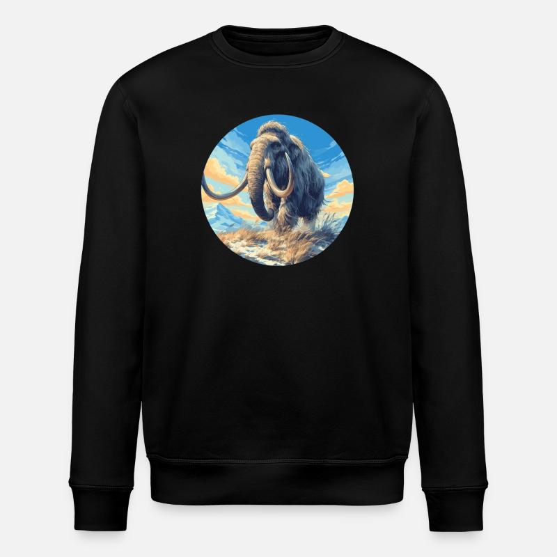 Mammoths Mammoth - Stanley/Stella ROLLER Unisex Organic Sweatshirt - black