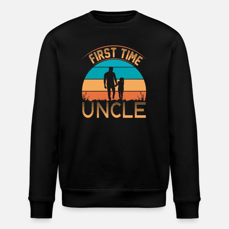 Oncle pour la première fois - Sweat bio ROLLER Stanley/Stella Unisexe - noir