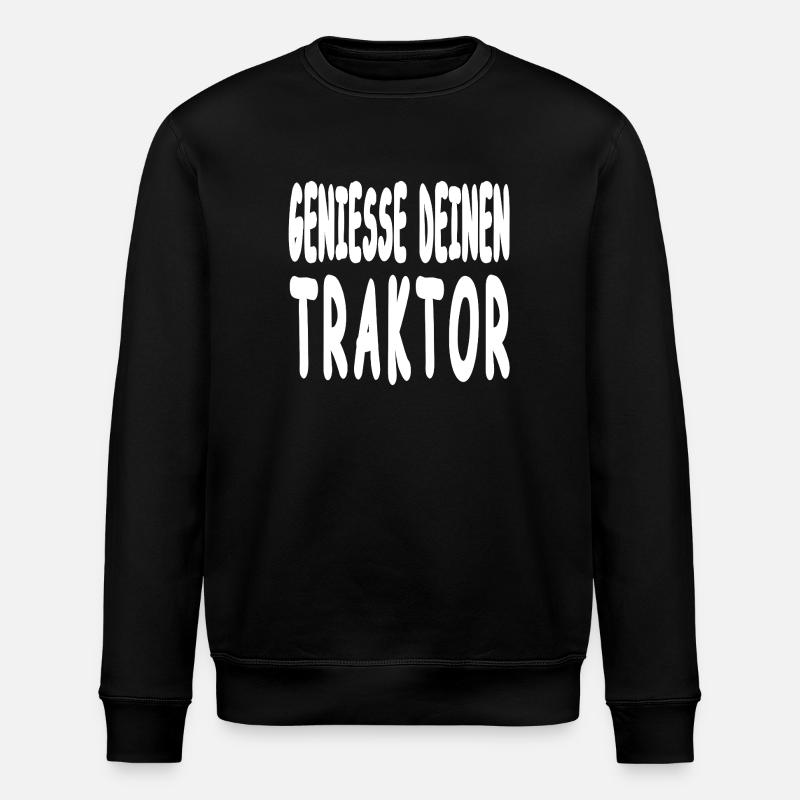 Tracteur - Sweat bio ROLLER Stanley/Stella Unisexe - noir