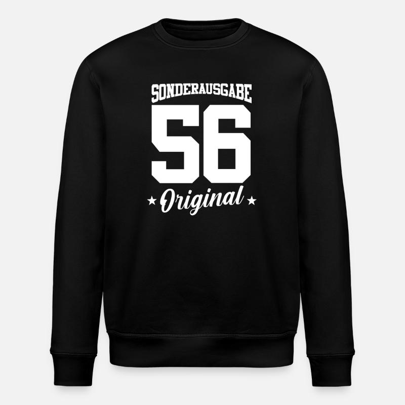 56 Anniversaire - Sweat bio ROLLER Stanley/Stella Unisexe - noir