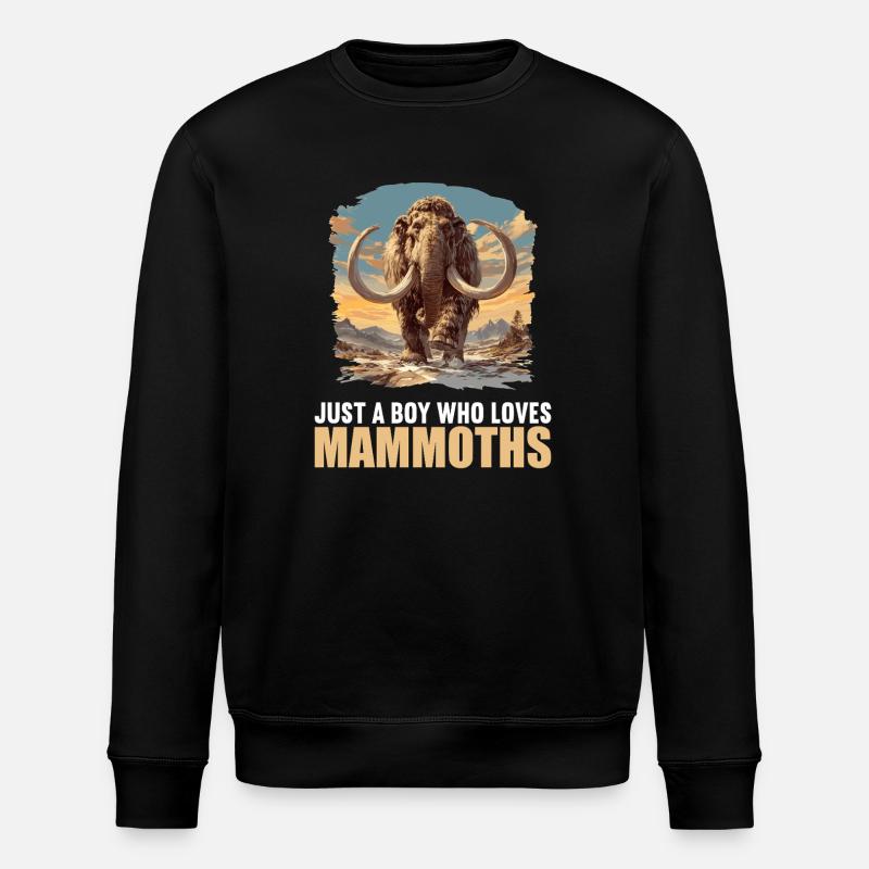 Mammuts Mammut - Stanley/Stella Unisex Bio-Sweatshirt ROLLER - Schwarz