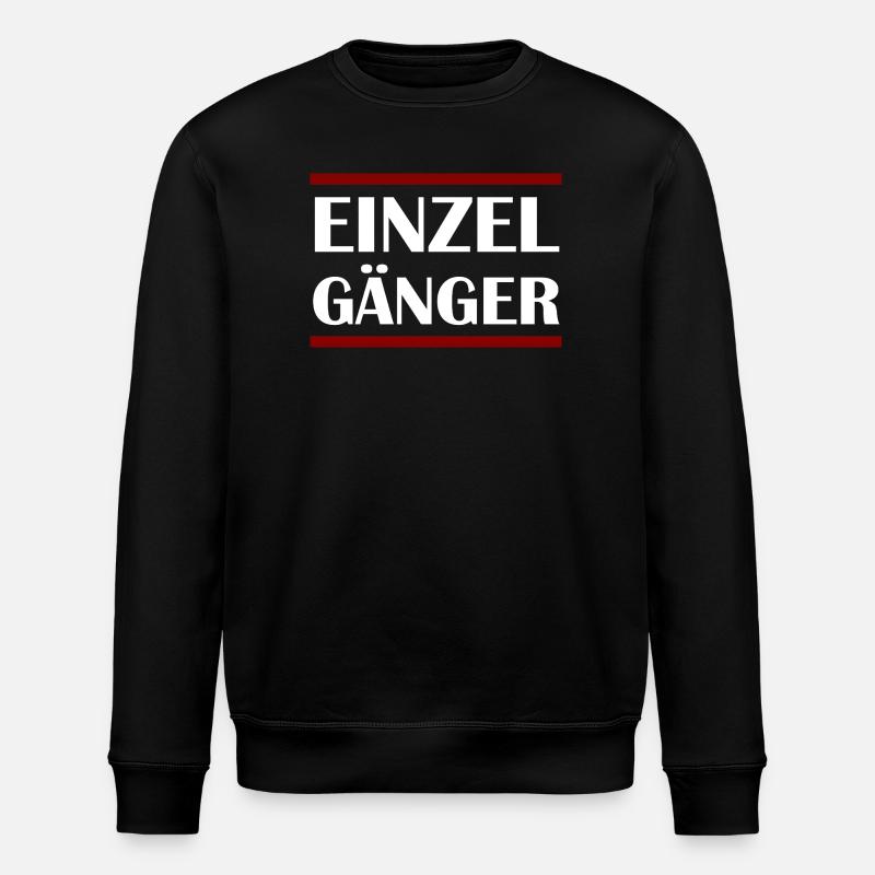 SOLITAIRE - Sweat bio ROLLER Stanley/Stella Unisexe - noir