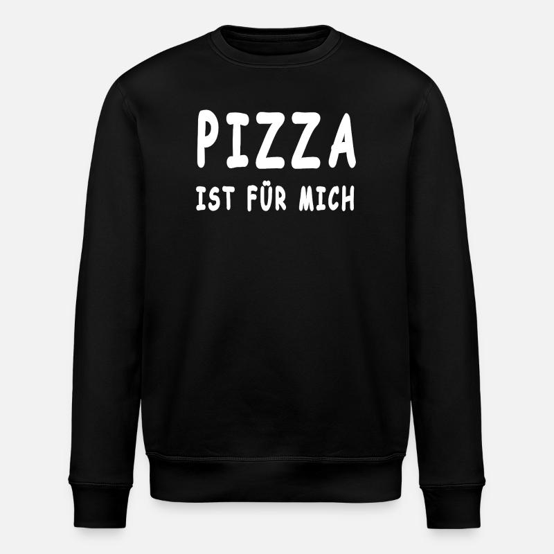 Pizza - Stanley/Stella Unisex Bio-Sweatshirt ROLLER - Schwarz