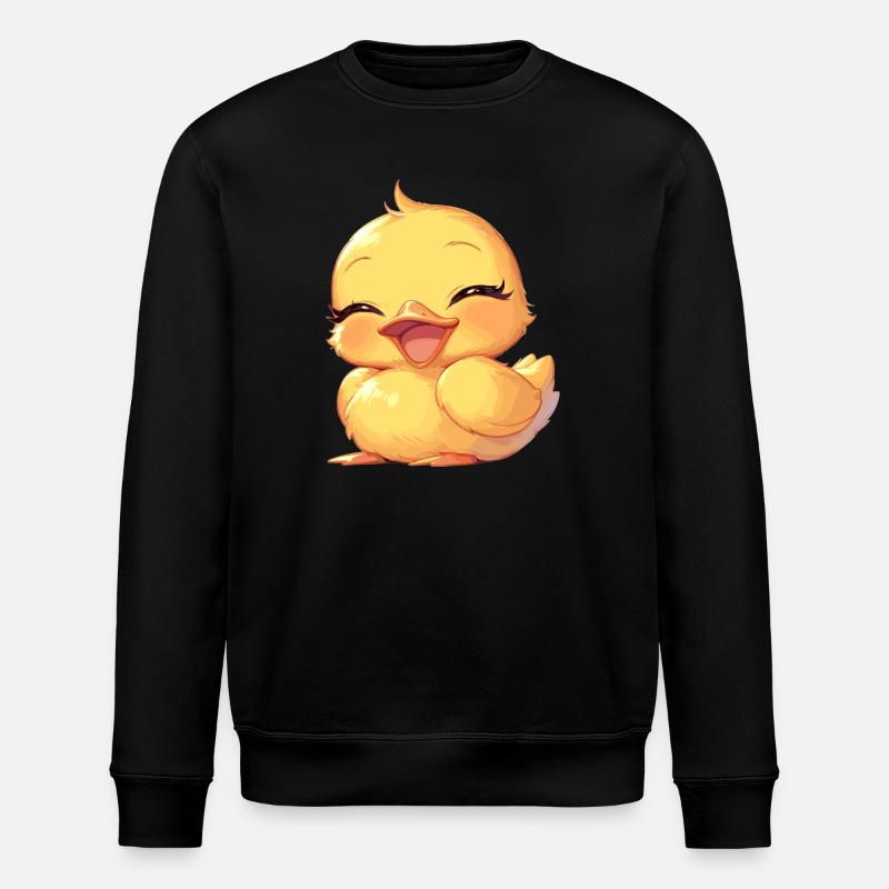 Enten Ente - Stanley/Stella Unisex Bio-Sweatshirt ROLLER - Schwarz