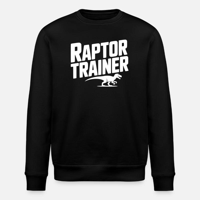 Raptor Trainer - Stanley/Stella Unisex Bio-Sweatshirt ROLLER - Schwarz