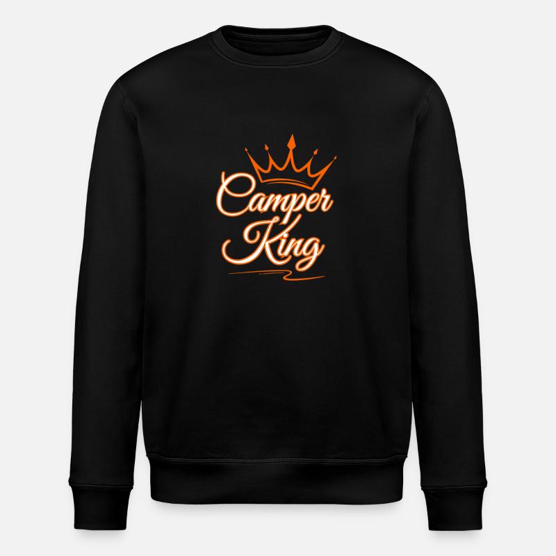 Camping-car King - Sweat bio ROLLER Stanley/Stella Unisexe - noir