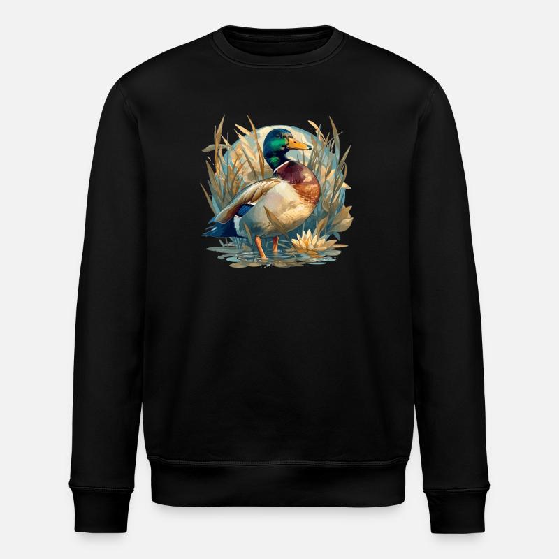 Canards Canard - Sweat bio ROLLER Stanley/Stella Unisexe - noir