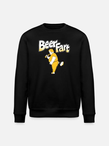Pet de bière - Sweat bio ROLLER Stanley/Stella Unisexe - noir