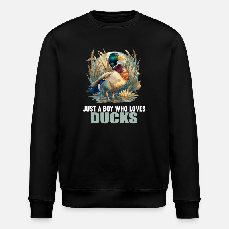 Canards Canard - Sweat bio ROLLER Stanley/Stella Unisexe - noir