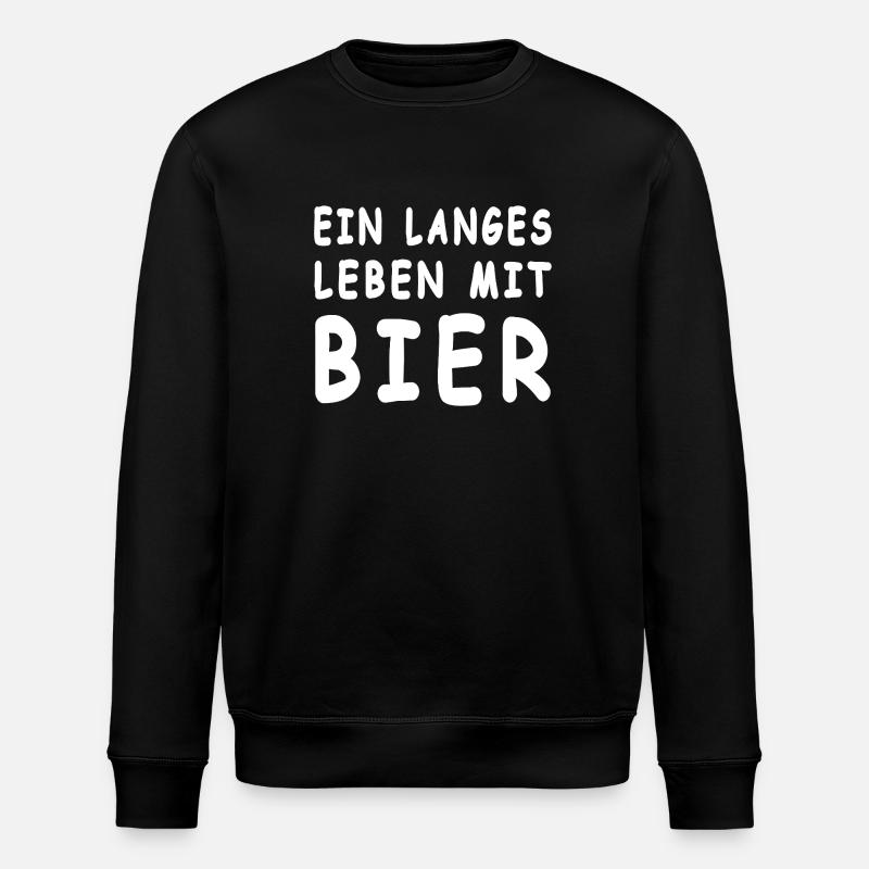 Bier - Stanley/Stella Unisex Bio-Sweatshirt ROLLER - Schwarz