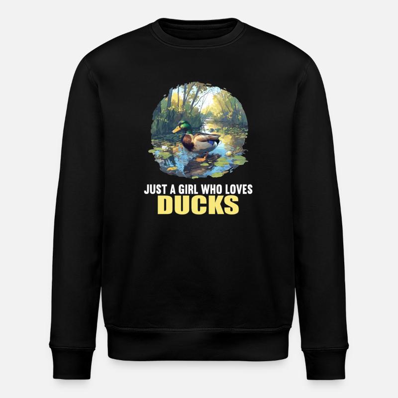 Canards Canard - Sweat bio ROLLER Stanley/Stella Unisexe - noir