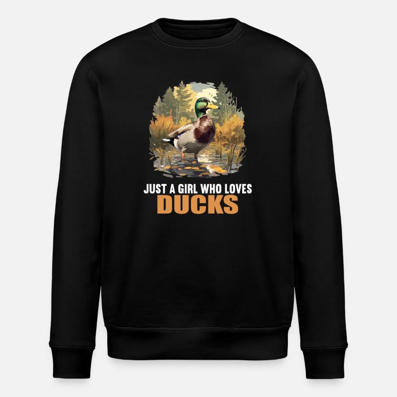 Canards Canard - Sweat bio ROLLER Stanley/Stella Unisexe - noir