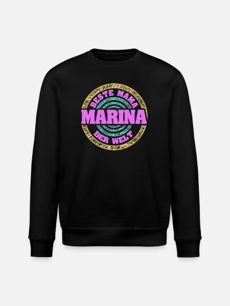 Mère Marina - Sweat bio ROLLER Stanley/Stella Unisexe - noir