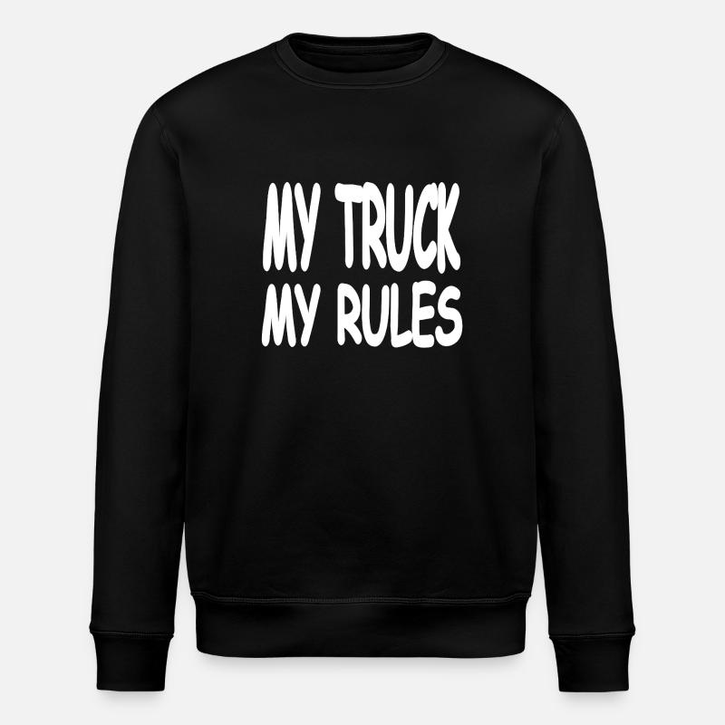 camion - Sweat bio ROLLER Stanley/Stella Unisexe - noir