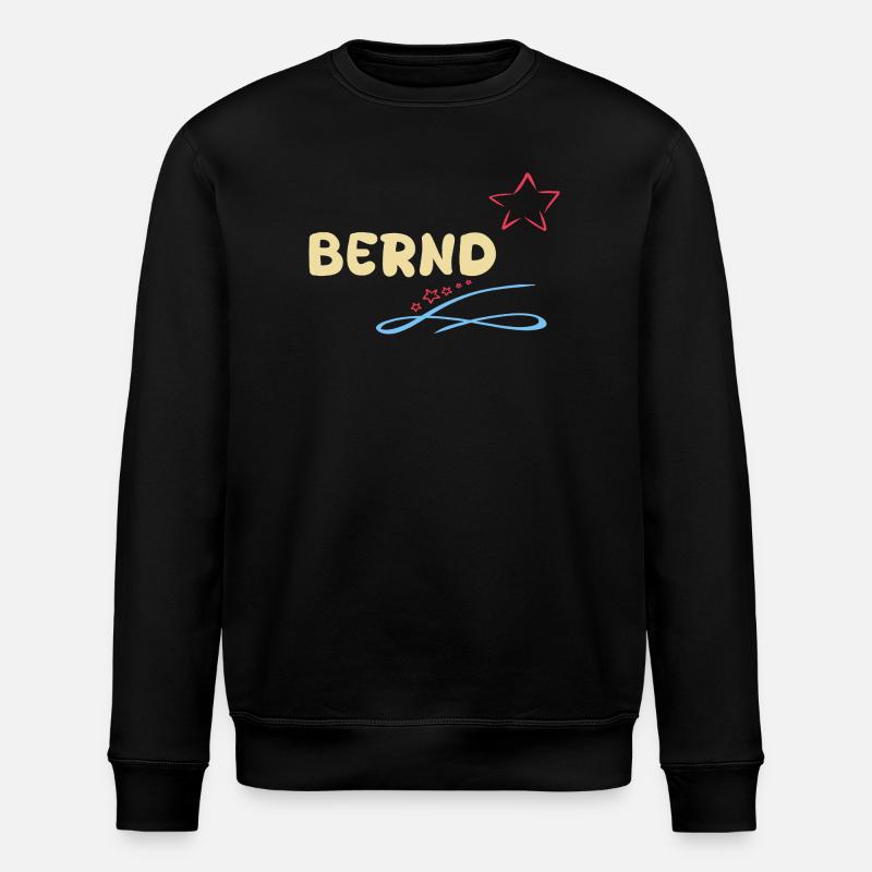 Gift Bernd - Stanley/Stella ROLLER Unisex Organic Sweatshirt - black