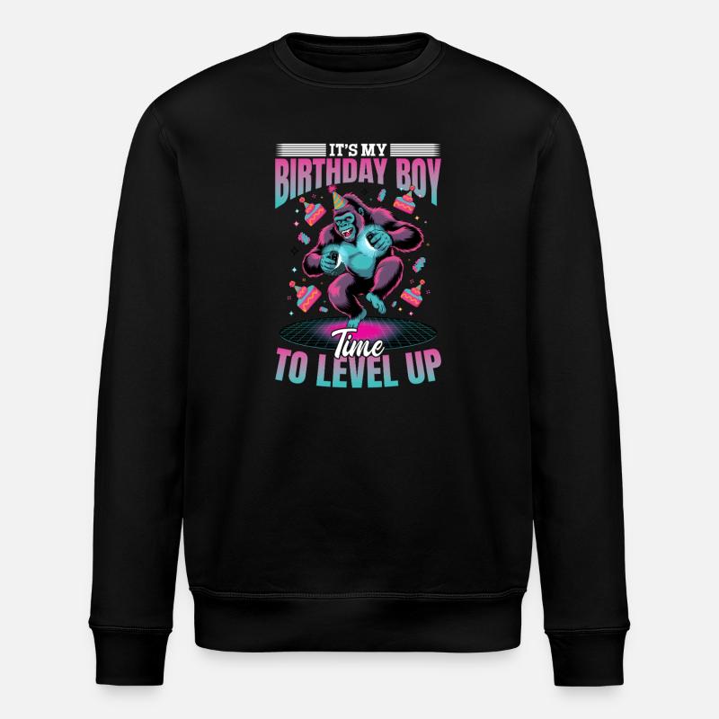 Anniversaire Gamer VR - Sweat bio ROLLER Stanley/Stella Unisexe - noir