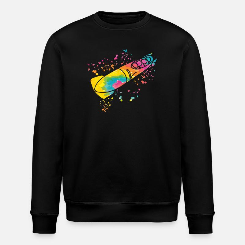 Bobsleigh Bobsleigh Four-man Bobsleigh - Stanley/Stella ROLLER Unisex Organic Sweatshirt - black