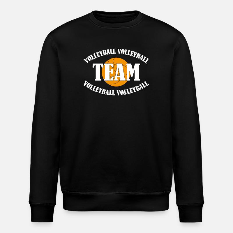 VOLLEYBALL TEAM - Stanley/Stella Unisex Bio-Sweatshirt ROLLER - Schwarz