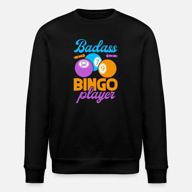 Jeu de bingo Badass Player Bingo - Sweat bio ROLLER Stanley/Stella Unisexe - noir