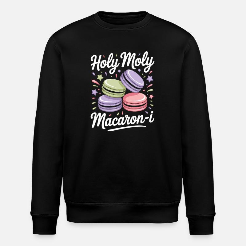 Macaron Desserts Français - Sweat bio ROLLER Stanley/Stella Unisexe - noir