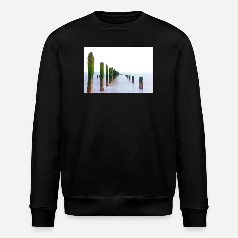 Point d’éjection d’exposition longue - Sweat bio ROLLER Stanley/Stella Unisexe - noir