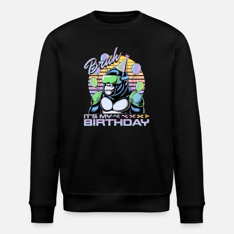 Anniversaire Gamer VR - Sweat bio ROLLER Stanley/Stella Unisexe - noir